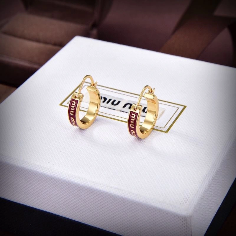 Supportive Miu Miu Earrings 212882
