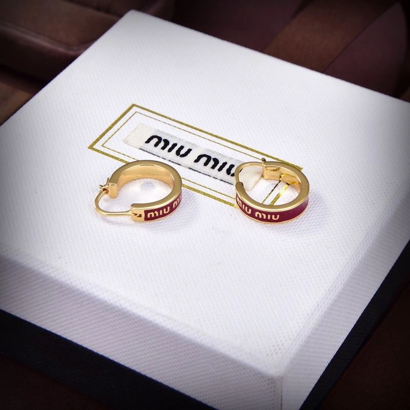 Supportive Miu Miu Earrings 212882
