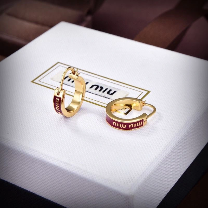 Supportive Miu Miu Earrings 212882