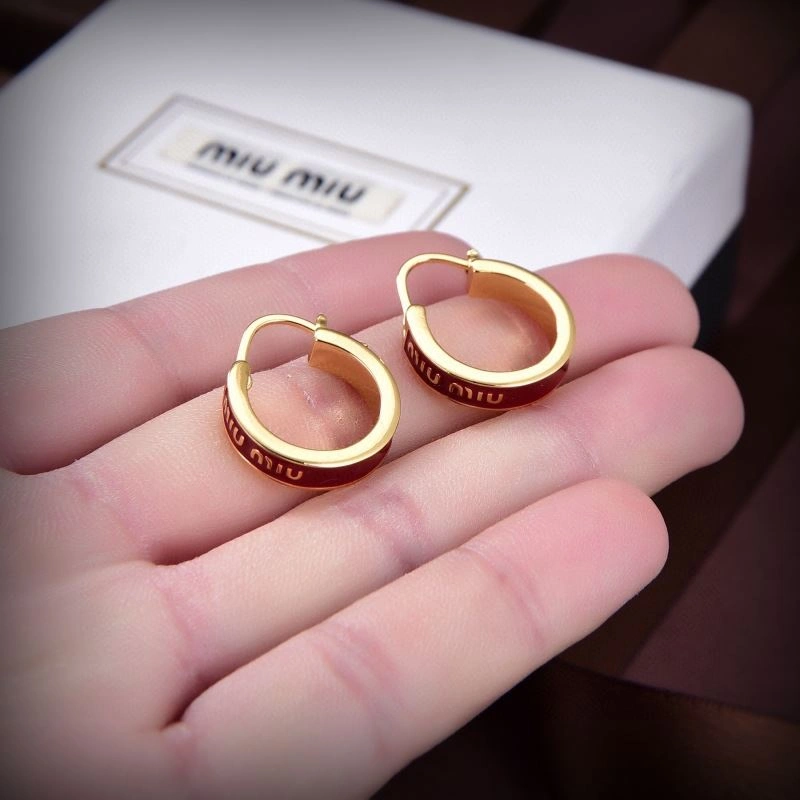 Supportive Miu Miu Earrings 212882