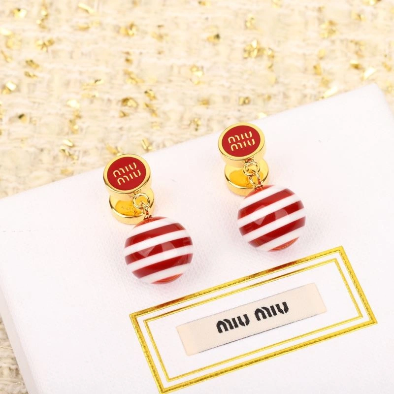 Supportive Miu Miu Earrings 212881