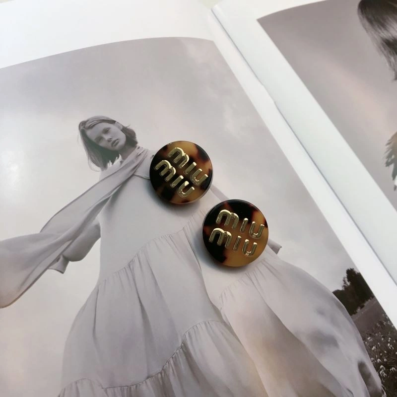 Miu Miu Earrings Contemporary 212896
