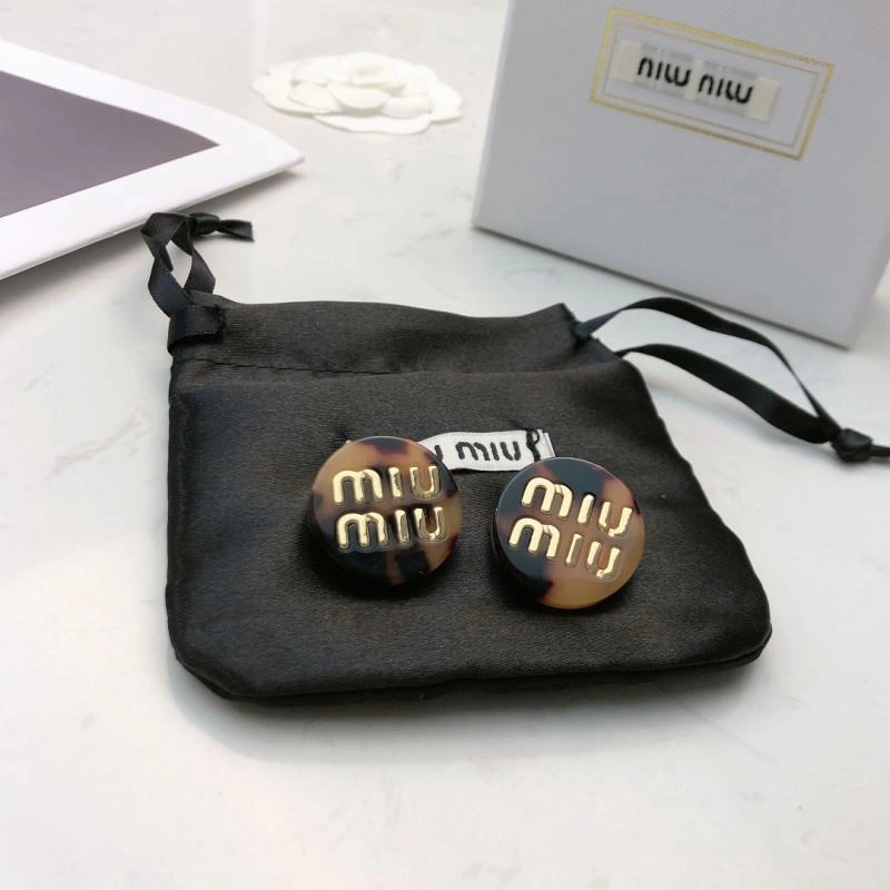 Miu Miu Earrings Contemporary 212896