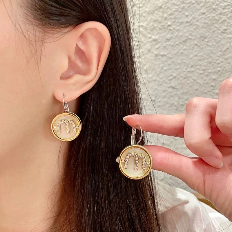 Miu Miu Earrings Breathable 212885