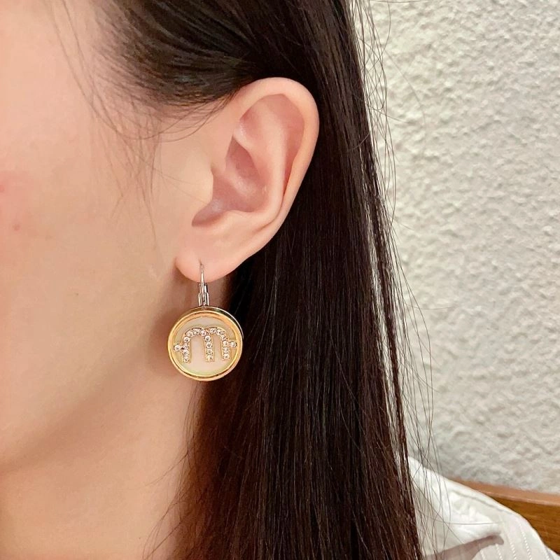 Miu Miu Earrings Breathable 212885
