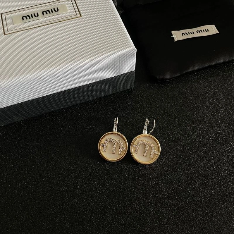Miu Miu Earrings Breathable 212885