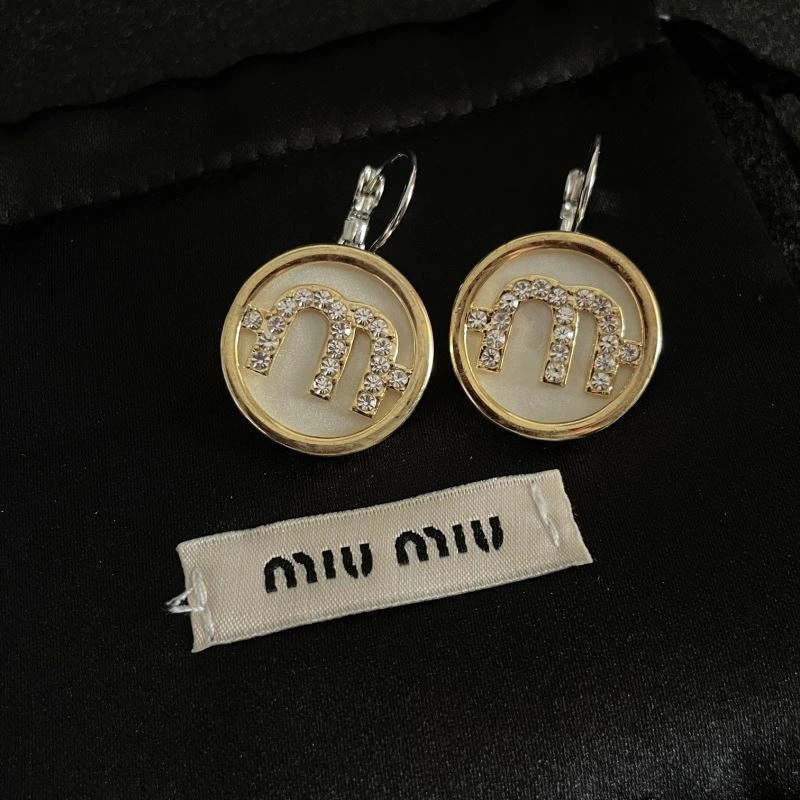 Miu Miu Earrings Breathable 212885