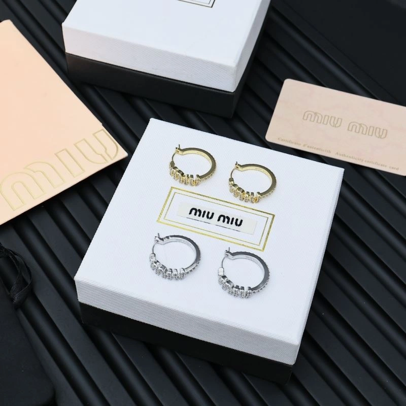 Cozy Miu Miu Earrings 212586
