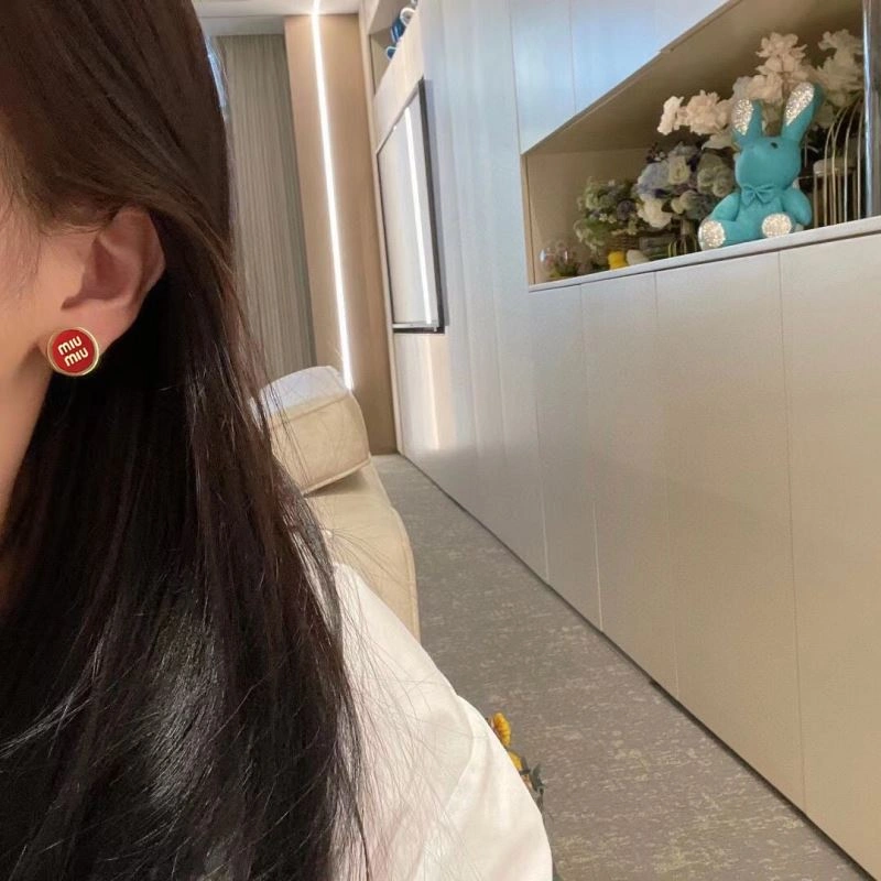 Miu Miu Earrings WrinkleFree 212563
