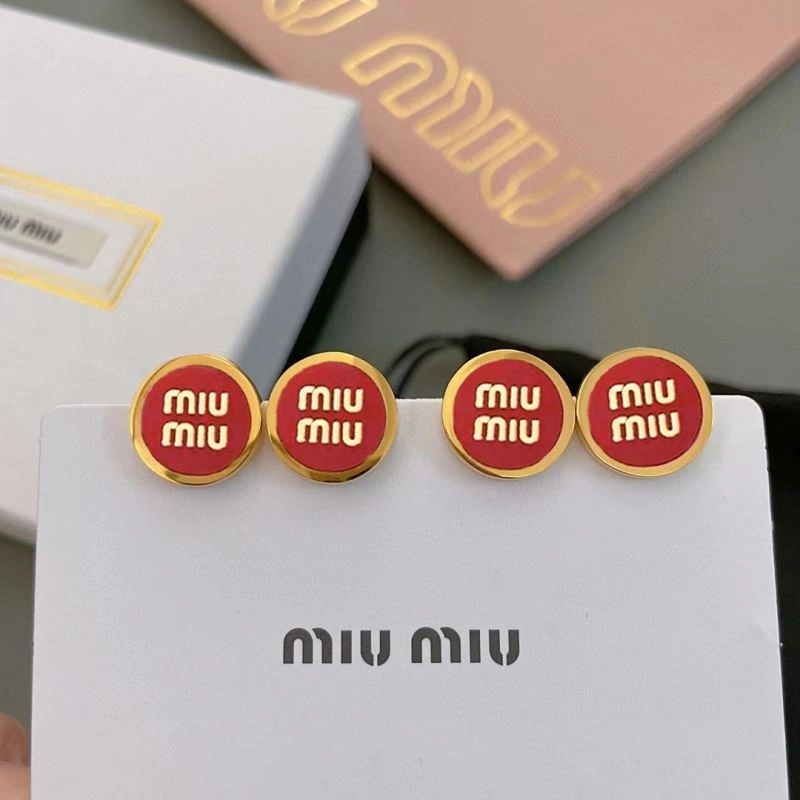Miu Miu Earrings WrinkleFree 212563
