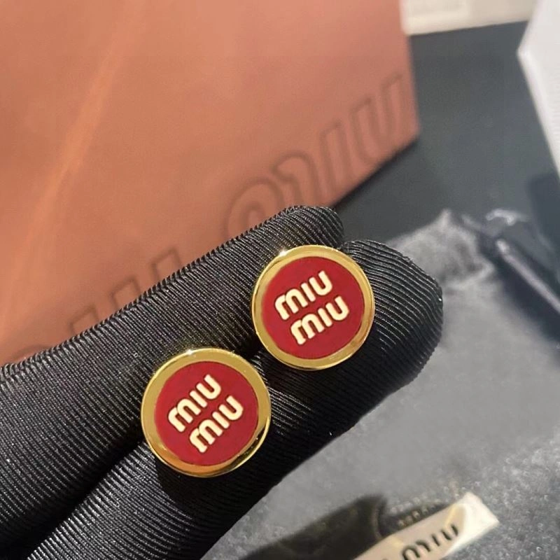 Miu Miu Earrings WrinkleFree 212563