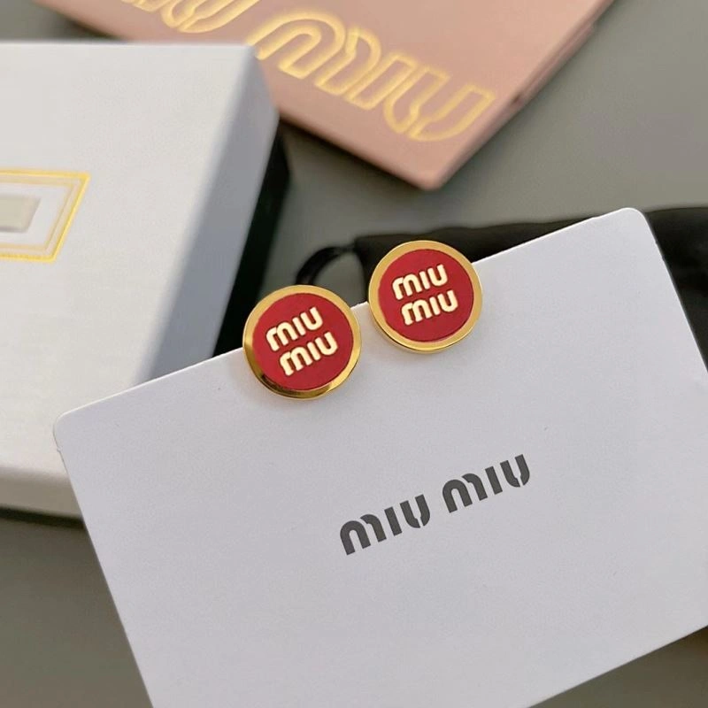 Miu Miu Earrings WrinkleFree 212563