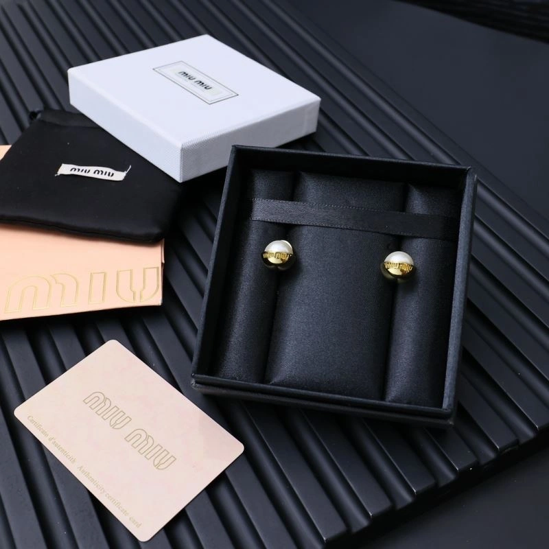 Miu Miu Earrings ZipUp 212558