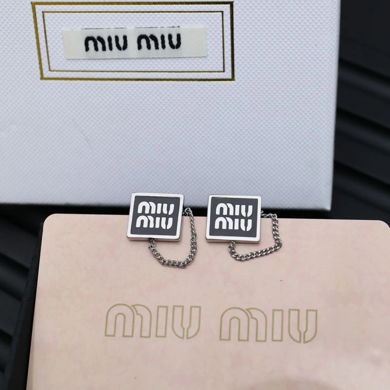 Tailored Miu Miu Earrings 212595