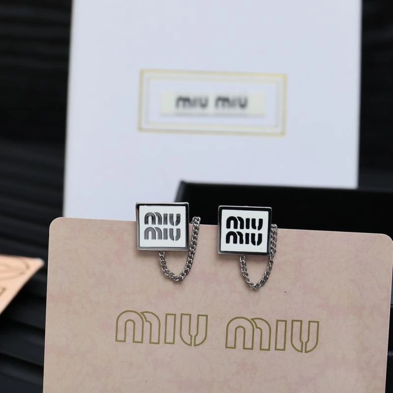 Tailored Miu Miu Earrings 212595