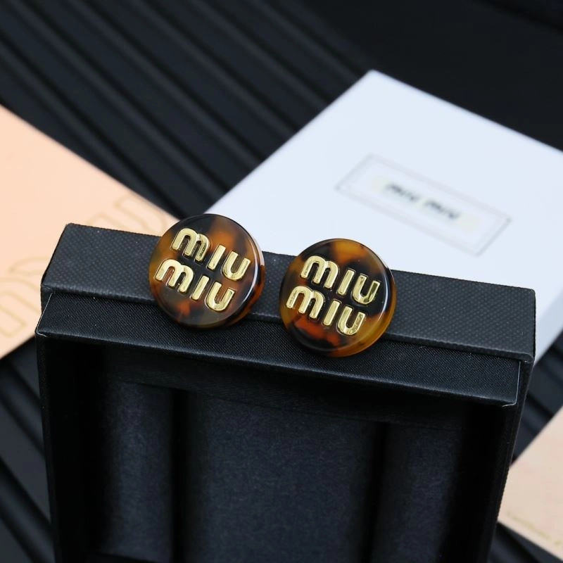 Miu Miu Earrings Durable 212548
