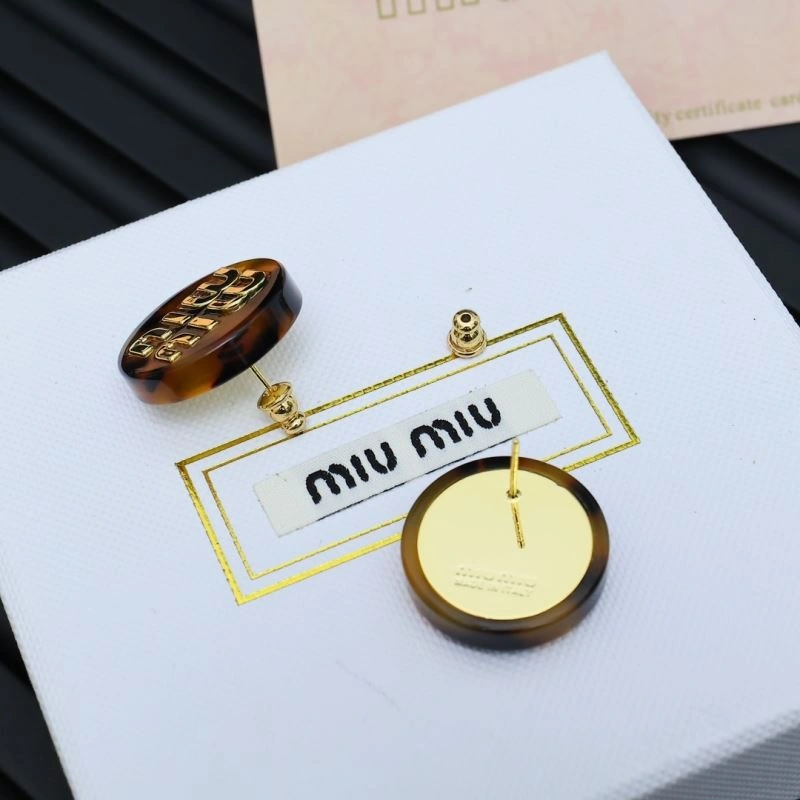 Miu Miu Earrings Durable 212548