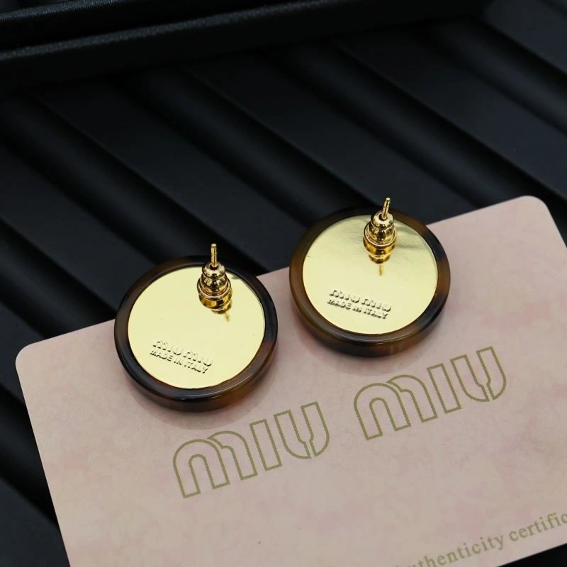 Miu Miu Earrings Durable 212548