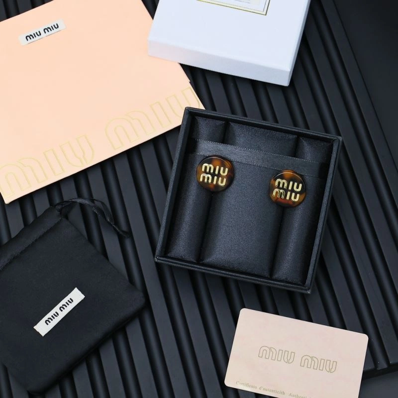 Miu Miu Earrings Durable 212548