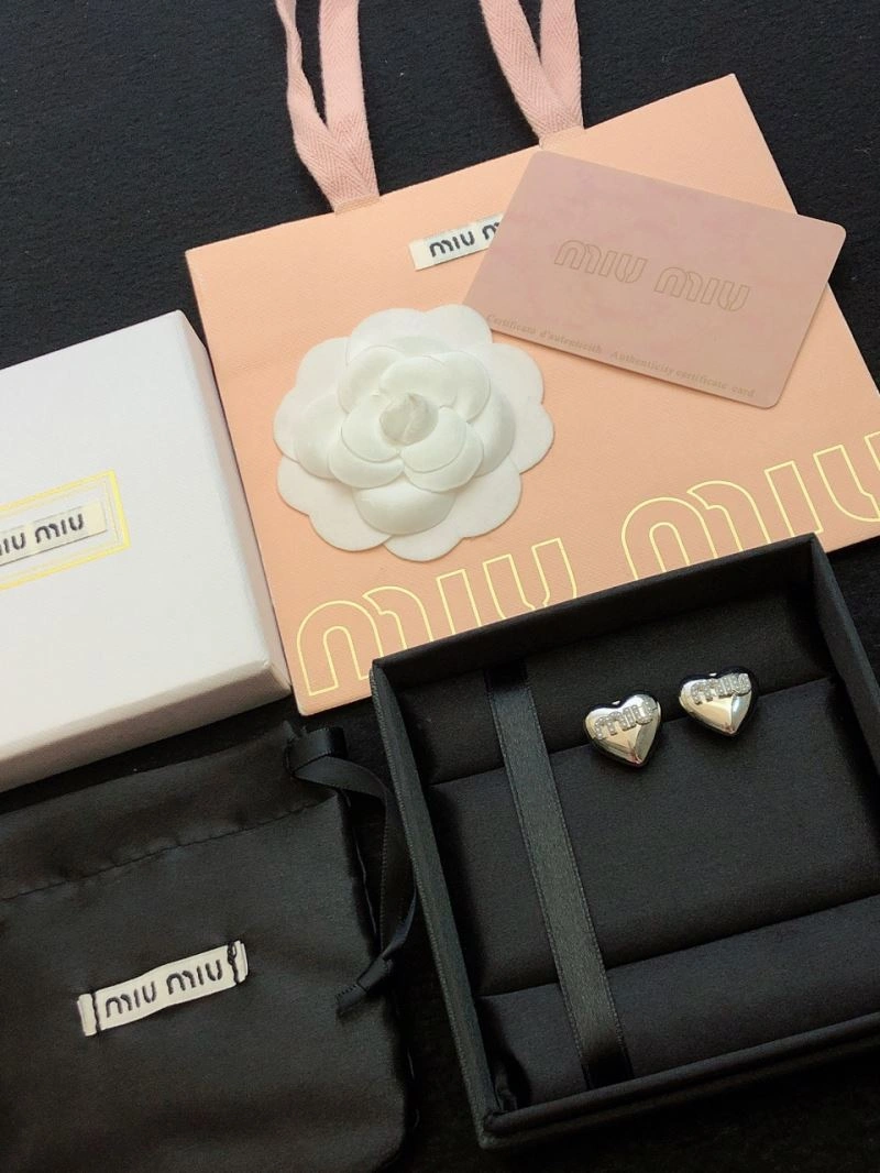 Bold Miu Miu Earrings 212555