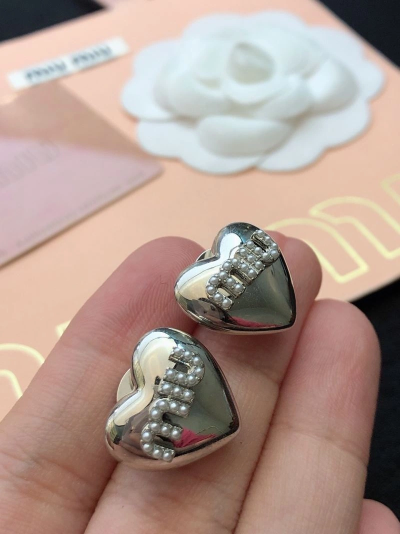 Bold Miu Miu Earrings 212555