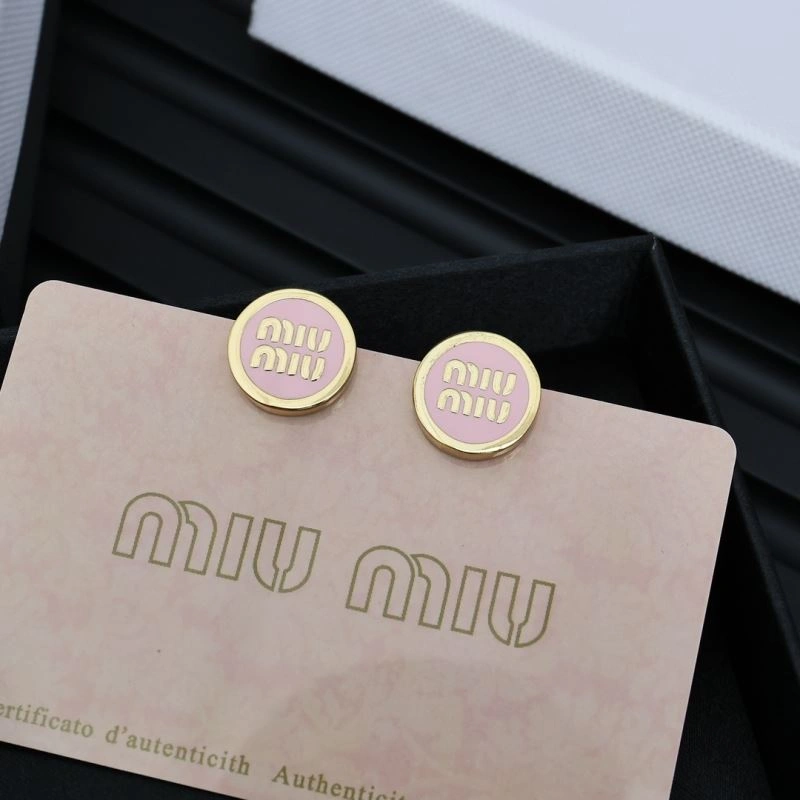 Bright Miu Miu Earrings 207453
