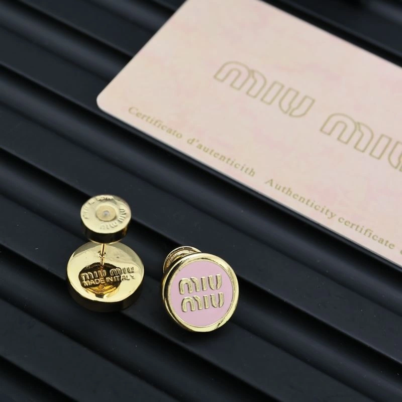 Bright Miu Miu Earrings 207453