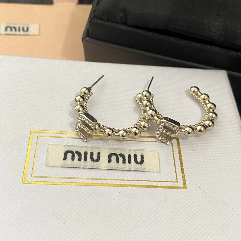 Lightweight Miu Miu Earrings 211845