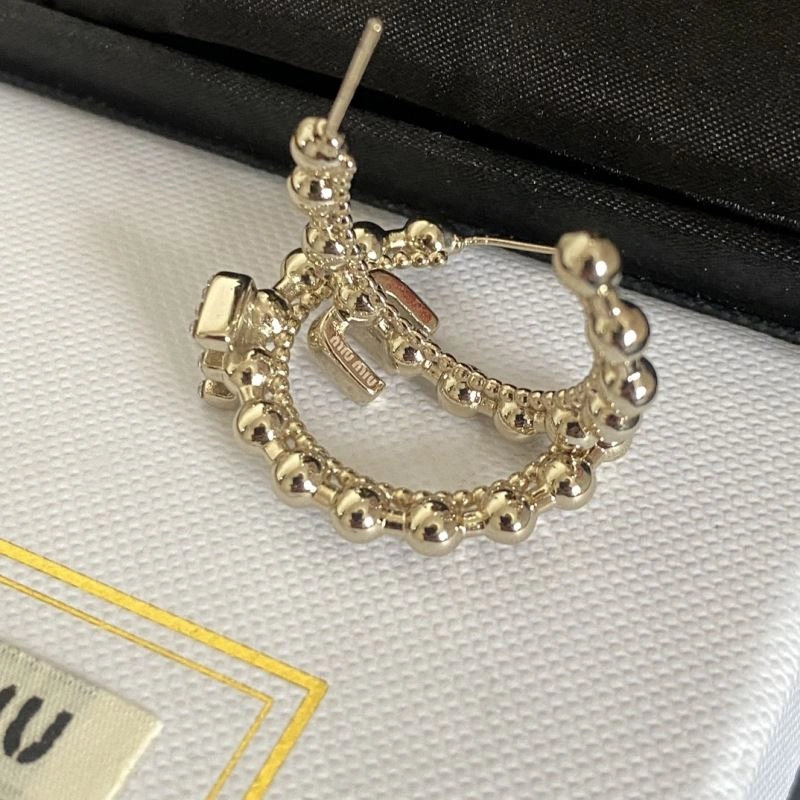 Lightweight Miu Miu Earrings 211845