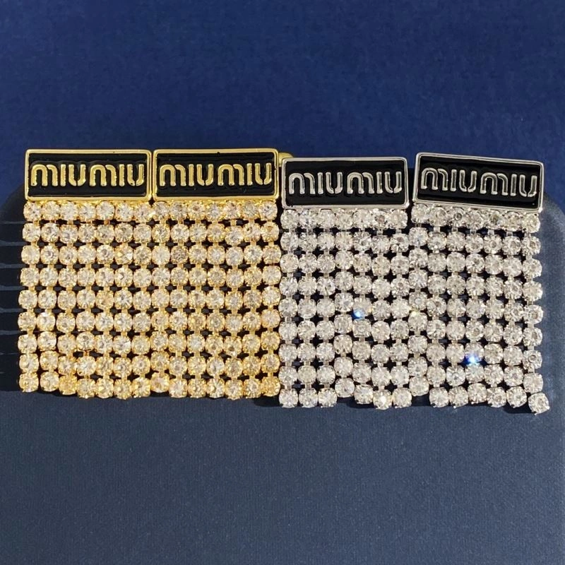 Miu Miu Earrings Neat 211821