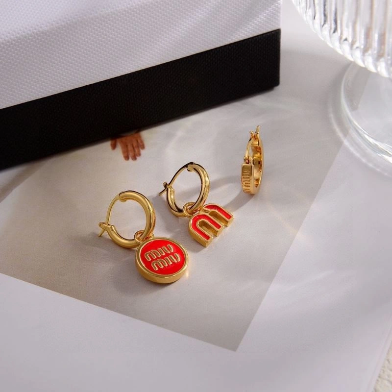 Miu Miu Earrings Unisex 211819