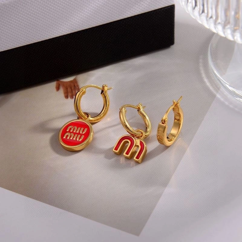 Miu Miu Earrings Unisex 211819