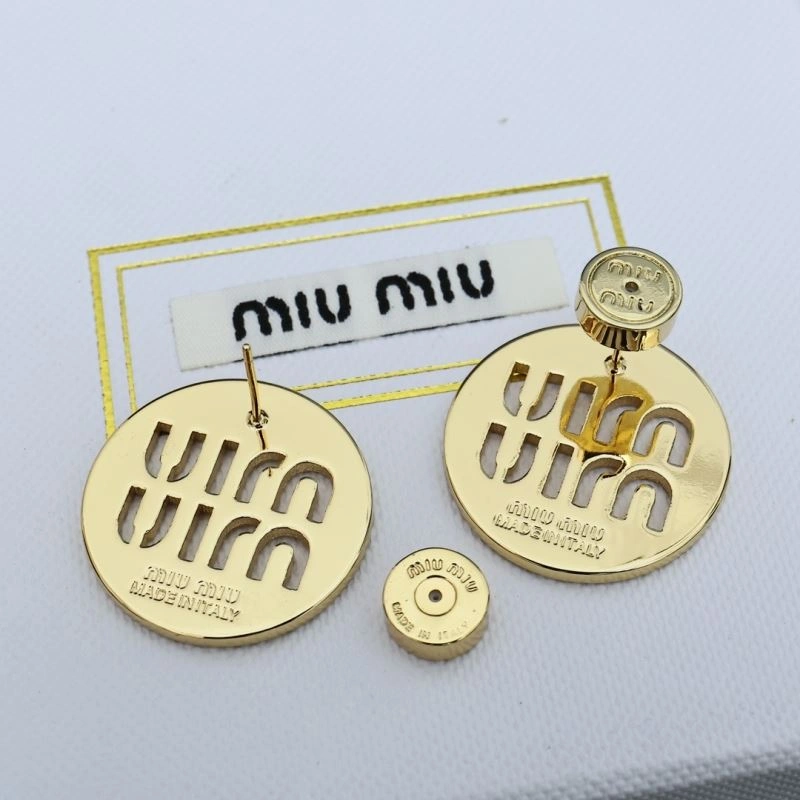 Minimalist Miu Miu Earrings 211134