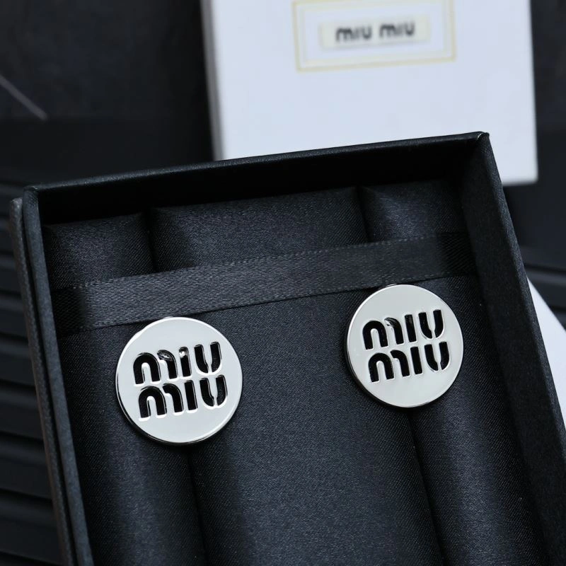 Minimalist Miu Miu Earrings 211134