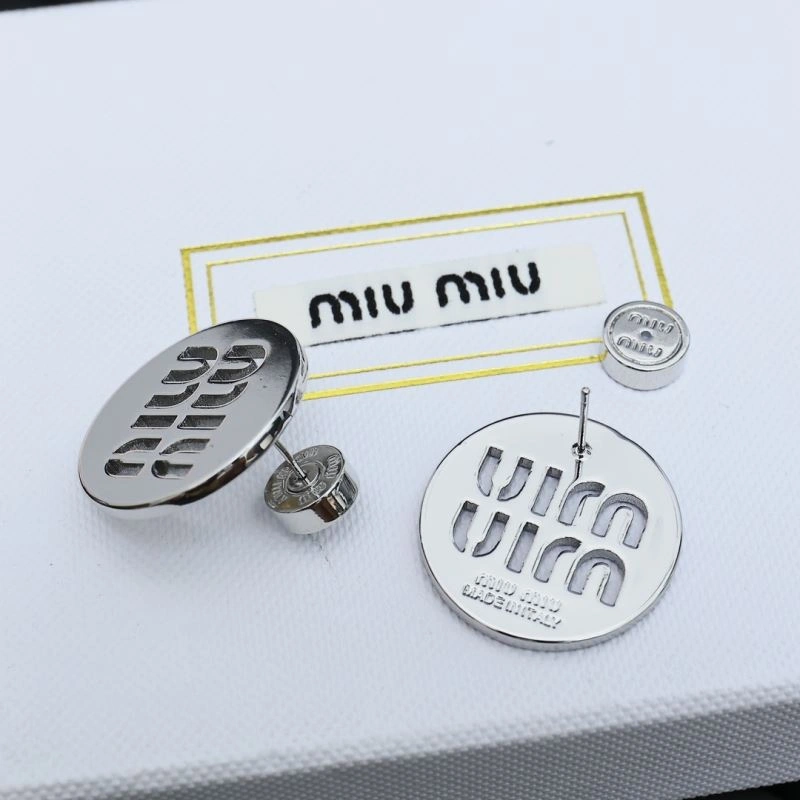 Minimalist Miu Miu Earrings 211134