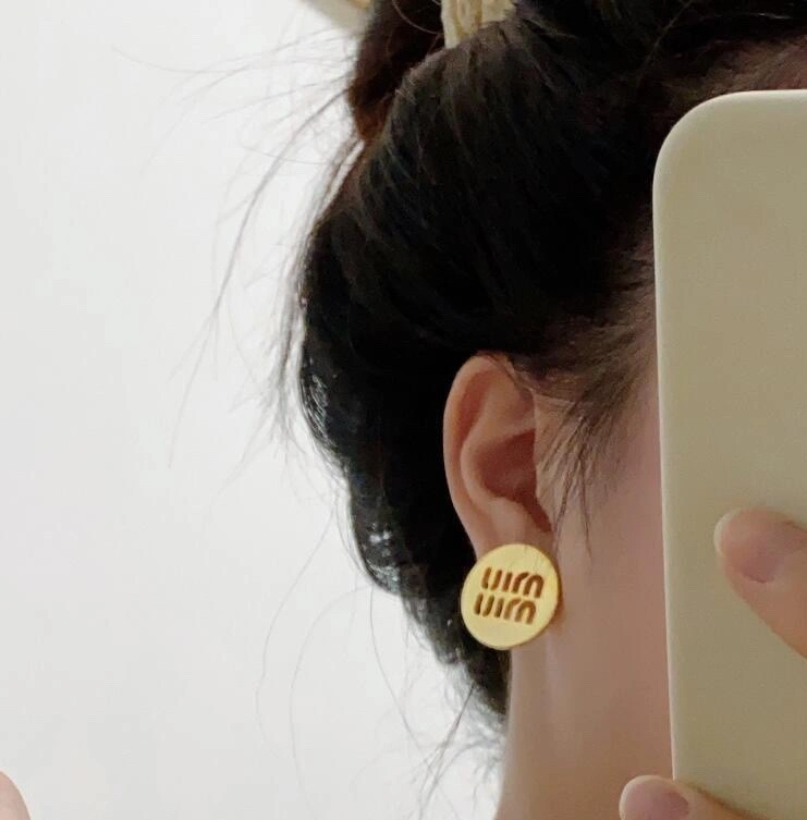 Minimalist Miu Miu Earrings 211134