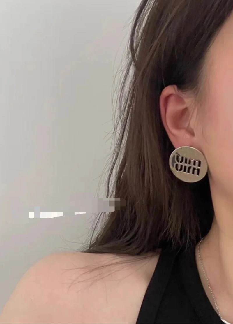 Minimalist Miu Miu Earrings 211134