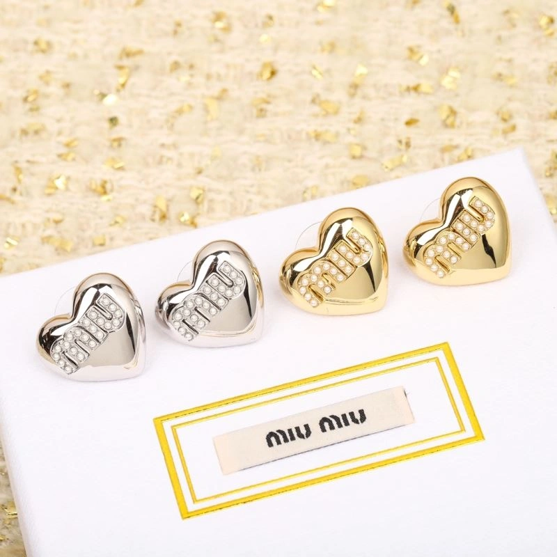 Bright Miu Miu Earrings 211129