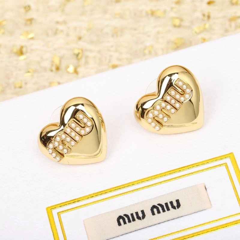 Bright Miu Miu Earrings 211129