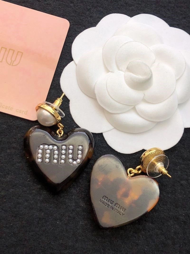 Miu Miu Earrings Reliable 210513