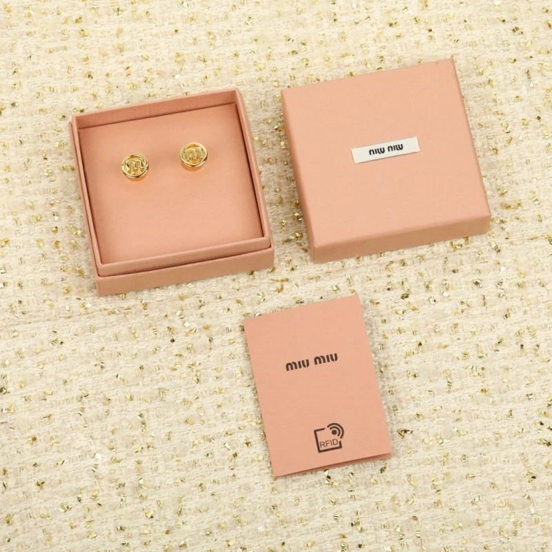 Miu Miu Earrings Lightweight 210511
