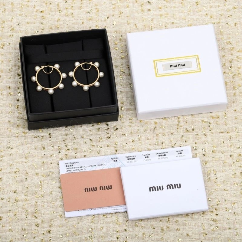 Miu Miu Earrings ZeroBulk 210512