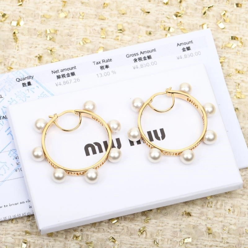 Miu Miu Earrings ZeroBulk 210512