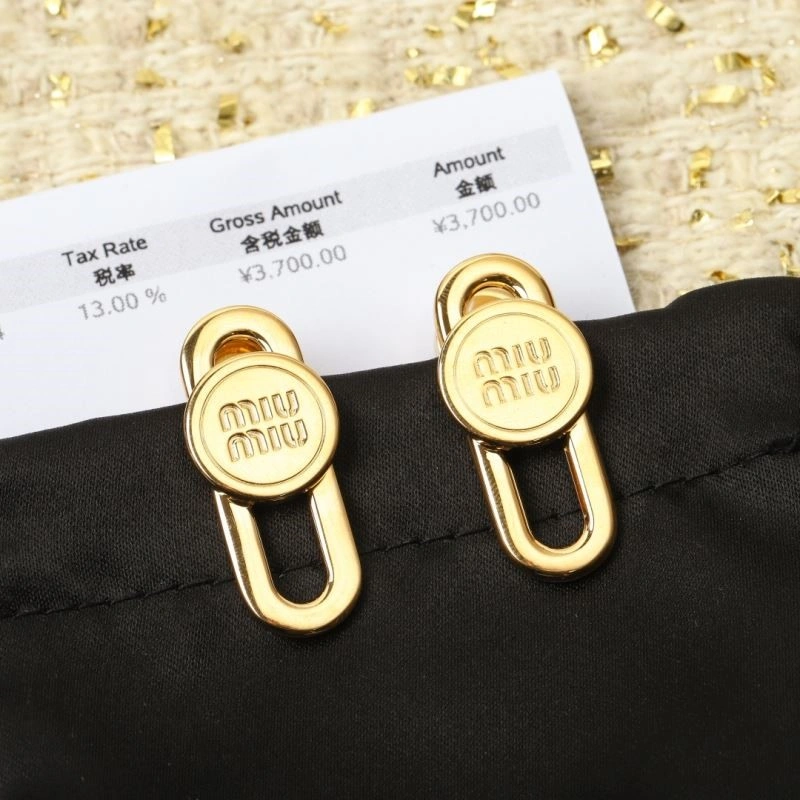Miu Miu Earrings Versatile 210508