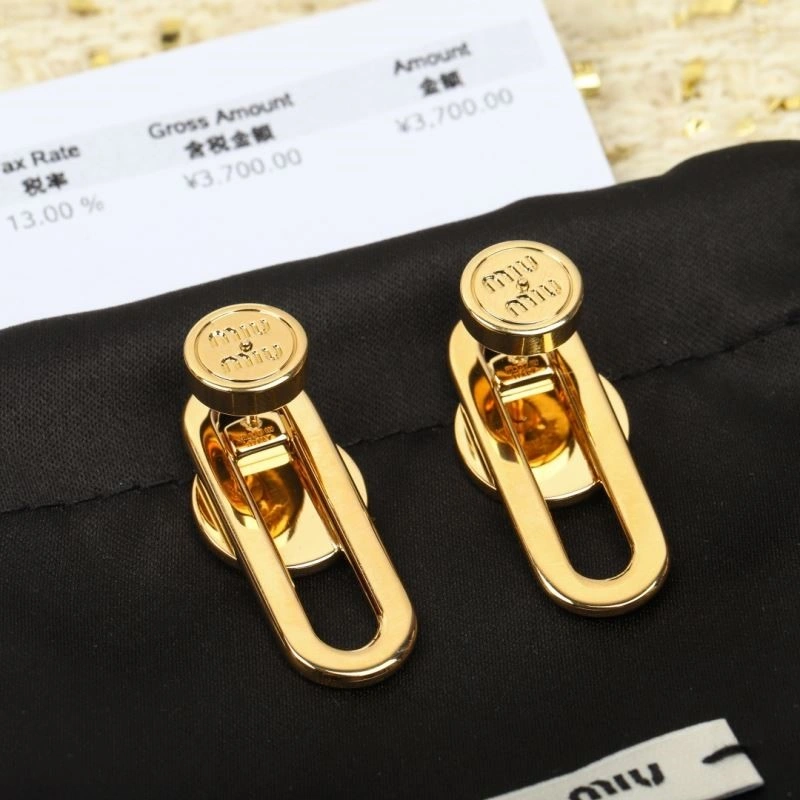 Miu Miu Earrings Versatile 210508