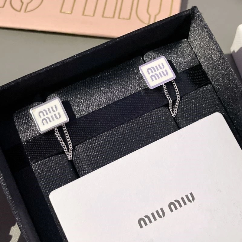 Miu Miu Earrings SmoothTexture 210504