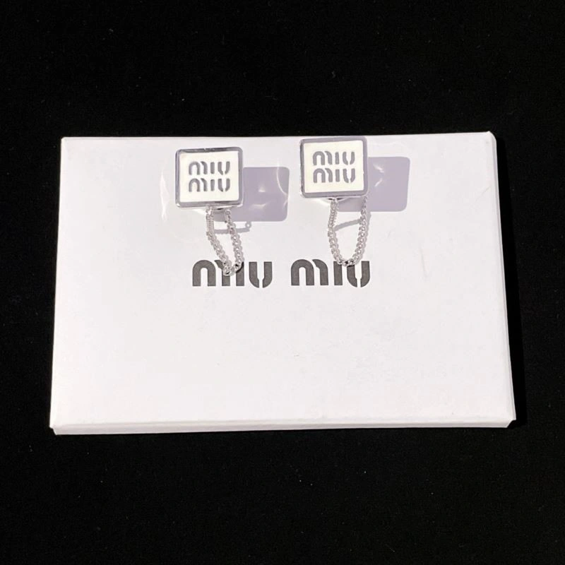 Miu Miu Earrings SmoothTexture 210504