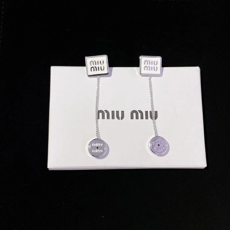 Miu Miu Earrings SmoothTexture 210504