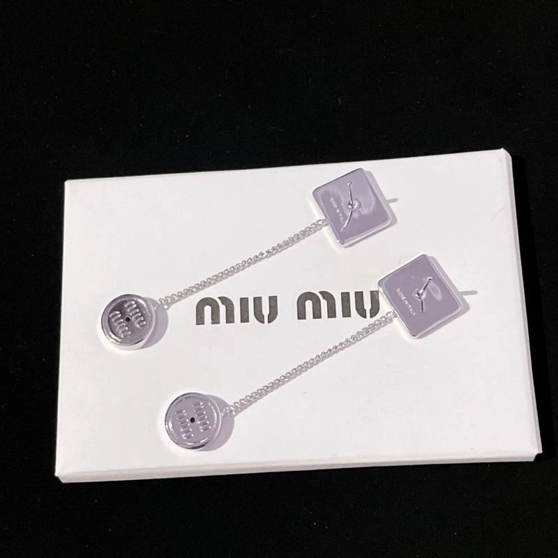 Miu Miu Earrings SmoothTexture 210504