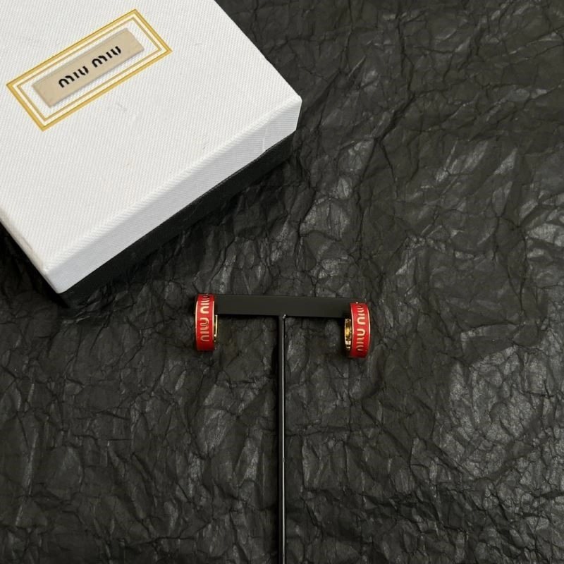 Miu Miu Earrings Thermal 210509